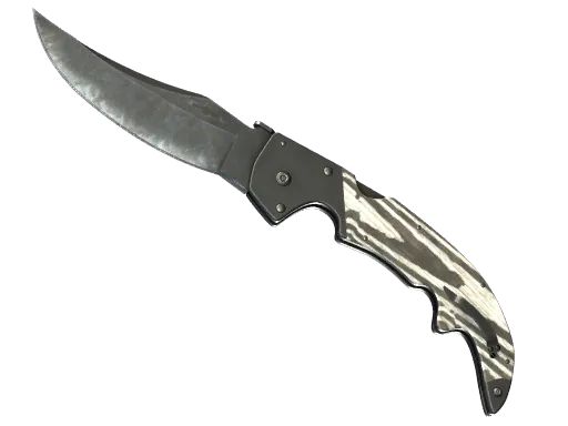 Falchion Knife Black Laminate